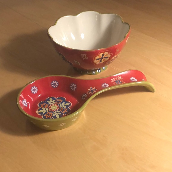 Gift set spoon rest and vase - Picture 9 of 9